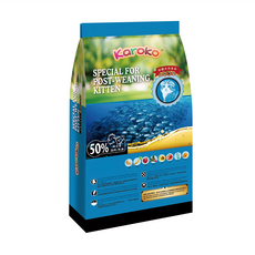 karoko 樂果 幼貓斷奶後 乾飼料, 雞肉 + 魚, 3.2kg, 1袋