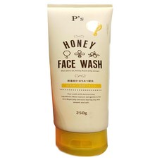 P's 蜂蜜保濕洗顏乳 250g, 含橄欖油，蜂蜜，蜂王乳提取物, 1瓶
