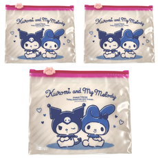 KUROMI 酷洛米 夾鏈袋, 3個, 1組