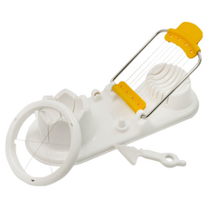 KAI 貝印 KITCHEN 三用切蛋器，可切片/瓣花/切塊, DH-8209, 1個