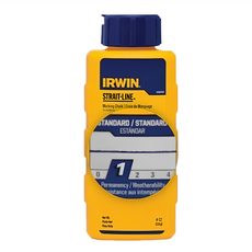 IRWIN 握手牌 墨斗專用粉 1號藍色 227g 標記清晰 適用於各種粉墨斗, 1瓶