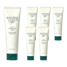 plu Leaf A 除毛後護理身體磨砂膏，去角質，保濕，加州核桃殼，葡萄籽粉 200g, 6條