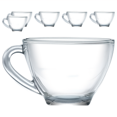 Ocean 花茶杯 Set, 經典時尚, 透亮安全, 無鉛玻璃杯, BP0640, 6個