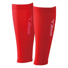 Mizuno 美津濃 BIO GEAR 日本製 護腿套 K2MJ8A5062, 紅色, 1雙