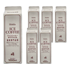 HOMER 加糖咖啡, 1L, 6瓶