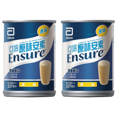 Abbott 亞培 Ensure 安素 原味口味, 237ml, 2罐