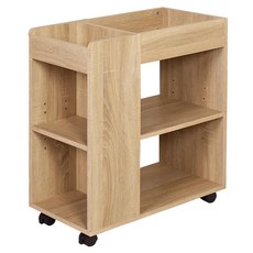 CHIFUN SENHUO 祈樂森活 收納推車 無掛勾 60 x 30 x 67cm 12kg, 漂流木