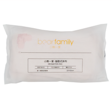 小熊一家 抽取式抹布 22x22cm 超細纖維材質, 20抽, 1包