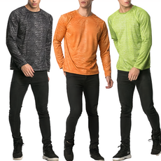 MI MI LEO 台製 竹炭機能登峰衣3件組, 黑白色 + 綠白色 + 橘白色