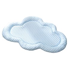 SassyDog 冷感豆豆 雲朵冰絲床墊, 藍色, 1個