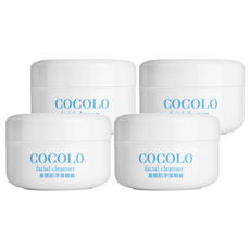 COCOLO 童顏肌淨潔顏霜, 33%胺基酸溫和潔淨, 毛孔深度清潔, 10g, 4罐