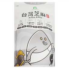MIHONG 高效乳清蛋白 台灣芝麻 清淡版, 500g, 1袋