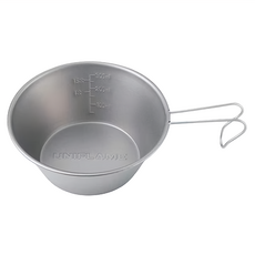 UNIFLAME 鈦提耳碗, 1個, 銀色