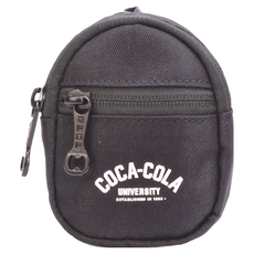 RITE 可口可樂 EV05雞蛋包 900D再生布料, 8 x 3 x 10cm, 黑色