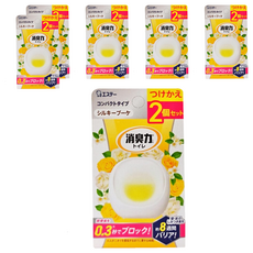 ST 雞仔牌 消臭力 強效持久型浴廁除臭劑 補充包 絲絨花束 Set 2, 12ml, 6盒