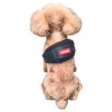 SassyDog 寵物腰包, 潮牌黑, 1個