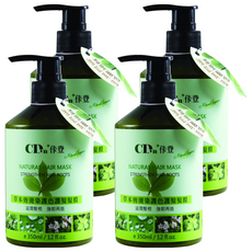 CDen 佧登 草本剪燙染護色護髮髮膜, 滋潤髮根 強韌再造, 350ml, 4瓶