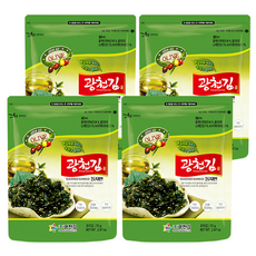 廣川海苔 橄欖廣川炒海苔酥 (添加綠茶), 70g, 4包