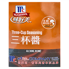McCormick 味好美 三杯醬 Three-Cup Seasoning, 50g, 1盒