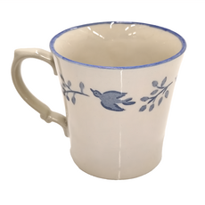 Eternité 馬克杯 日本美濃燒 法式鄉村風 陶瓷 水杯 約9xH9cm 300ml, 1個