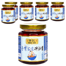 寧記 台灣客家拌麵醬 台灣製造, 280g, 6罐