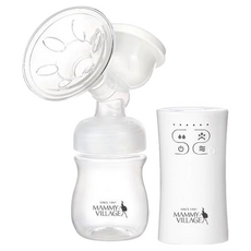 MAMMY VILLAGE 六甲村 Mini Milker 輕手感電動吸乳器, 9段式智慧型, 全拆式配件, 1個