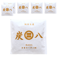 出雲屋炭八 小型室內調濕木炭, 400g, 6包
