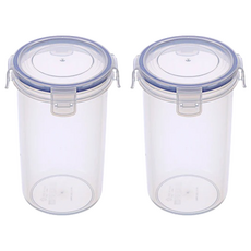 KEYWAY 聯府 天廚圓型保鮮盒, 1個容器 + 1個蓋子, 2個