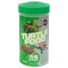 UP AQUA 雅柏 烏龜專用飼料 E-217, 100g, 1罐, 營養豐富，促進健康