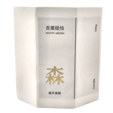 理享家 澳洲天然紅木芯八角瓶香氛蠟燭, 福開森路, 130g, 1件