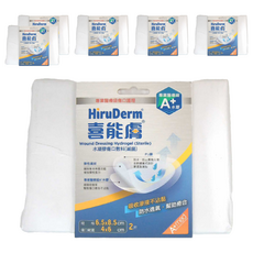 HiruDerm 喜能膚 水凝膠傷口敷料 2片, 6盒