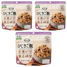 ANSHIN-MAI 安心米 鹿尾菜即食炊飯保存包, 100g, 3包