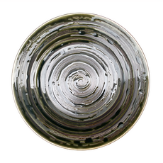 新食器 綠織布8吋湯盤 日本製, 1個, 綠色