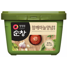 清淨園 淳昌芝麻大蒜包飯醬, 500g, 1盒