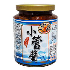 菊之鱻 海鮮醬系列 小管醬, 450g, 1罐