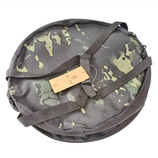 OWL CAMP 多用途伸縮桶 內側彈簧夾扣 可固定垃圾袋 大開口設計 易拿取物品 可折疊收納不占空間