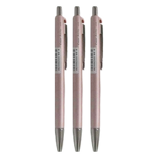 PILOT 百樂 Acroball BAC50EFSIP 輕油筆500型 0.5, 絲光粉, 3支