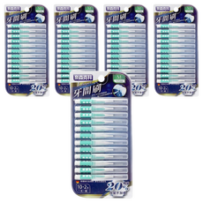 奈森克林 I型牙間刷 M尺寸 有效除去牙垢牙菌斑 彈性刷頭可彎曲, 1.2mm, 12支, 5組