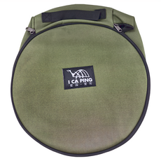 I CA PING 愛露愛玩 動力線收納包, 綠, 1層, 1個