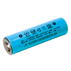 iNeno 艾耐諾 18650鋰單充電式電池 2200mAh 凸頭, 1個, 1入