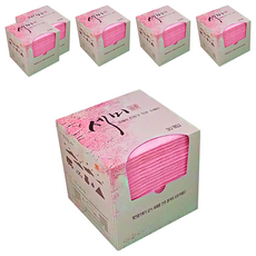 Sami 拋棄式洗碗布, 250mm x 300mm, 粉色, 30片, 6盒