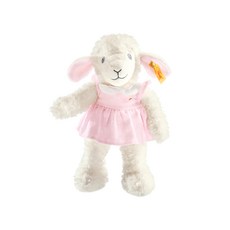 Steiff 德國金耳釦泰迪熊 嬰幼兒玩偶, 28cm, Sweet Dreams Lamb, 1個