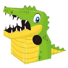 DIY紙箱, G 鱷魚, 1個