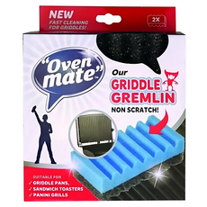 Oven mate 英國清潔好夥伴 鍋爐凹槽海綿刷 OM10111-R12 2個, 1組