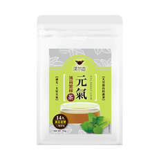 漢茶道 漢方草本茶包 漢茶壹號 元氣紫蘇薄荷茶 MIT台灣在地原料, 4g, 14包, 1袋