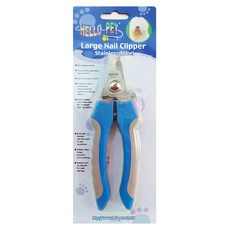 HELLO PET 哈囉佩特 大型寵物指甲剪，不鏽鋼刀片, NHP06 顏色隨機, 1個