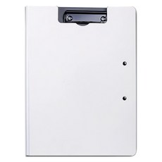 A4文件平板夾 雙夾款, 尺寸31cm x 22cm x 0.25cm, 重量約138g~163g, 極致白, 3個