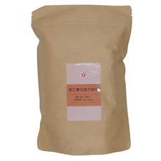 樂活E棧 杏仁黑巧克力咖啡豆, 咖啡豆(無研磨), 454g, 1包