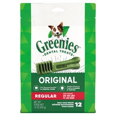 Greenies 健綠 潔牙骨 11-22公斤犬用 原味, 340g, 1包