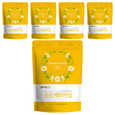 gomgom 洋甘菊茶 1.5g x 50包, 5袋